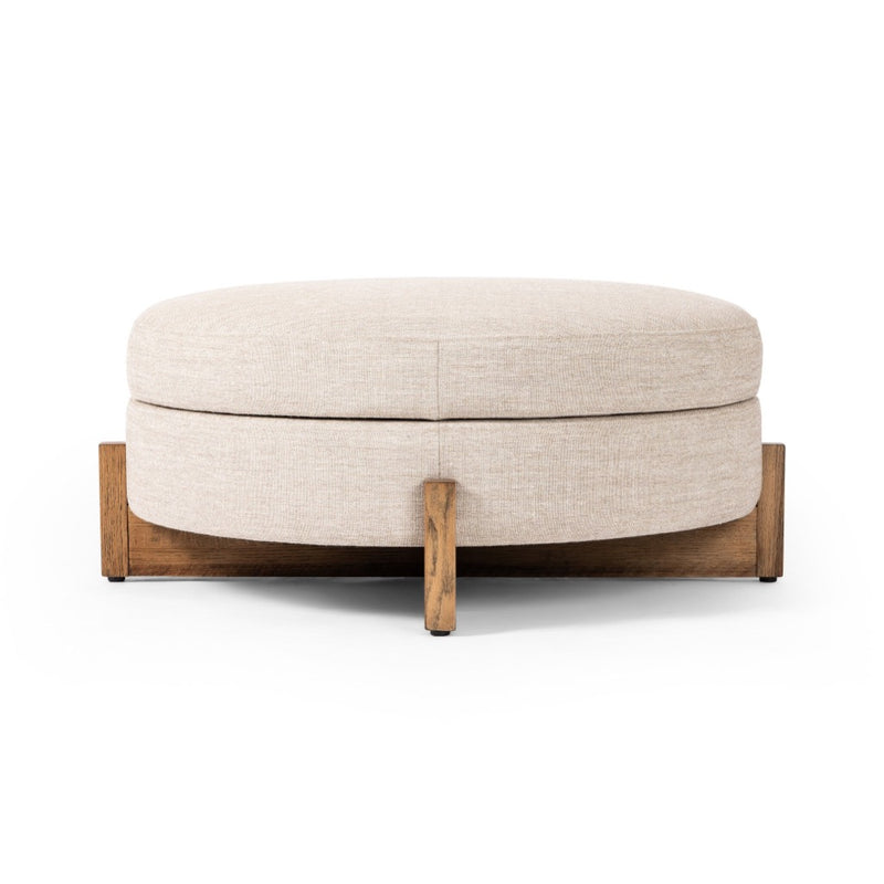 Esben Storage Ottoman - Alcala Wheat