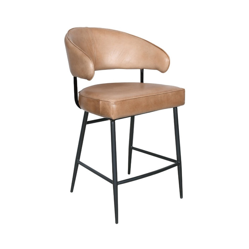 HTD Essex Dover Counter Chair angled view 