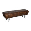 Home Trends and Design Essex 53" Leeds Bench angled view 