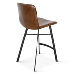 Essex Murphy Stool FEX-MRCC-CH angled back view 