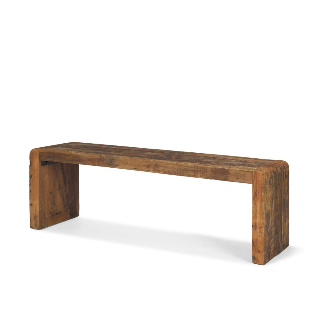 mercana Estelle Bench angled view 