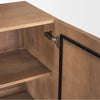 Mercana Eula Sideboard Medium Brown Interior Shelving 70628