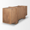 Mercana Eula Sideboard Medium Brown Angled Side View 70628
