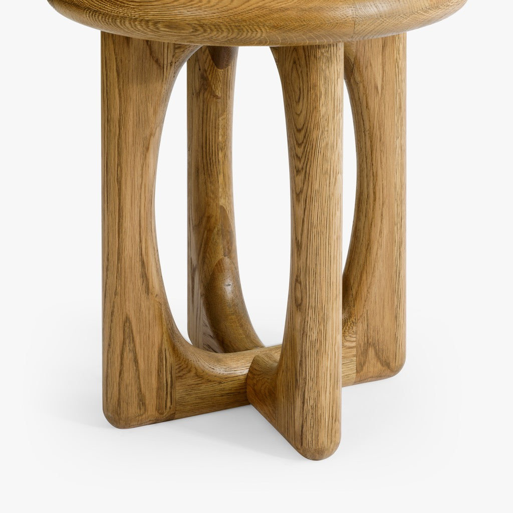Co.House Designs Eva Oak Side Table - Natural – Artesanos Design Collection