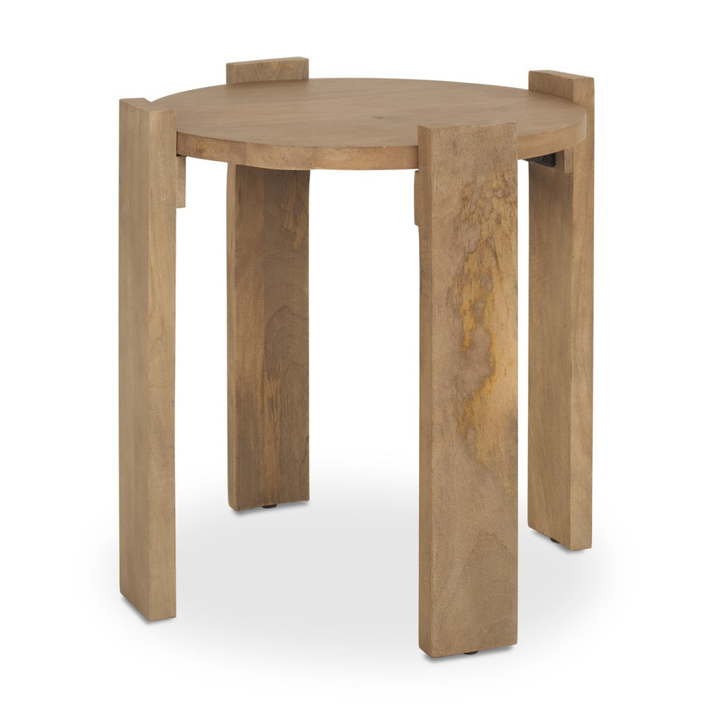 Mercana Evelyn End Table angled view 