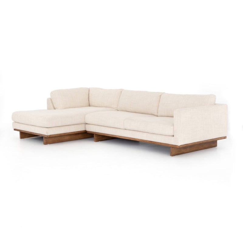 Four Hands Everly 2-Piece Sectional angled view