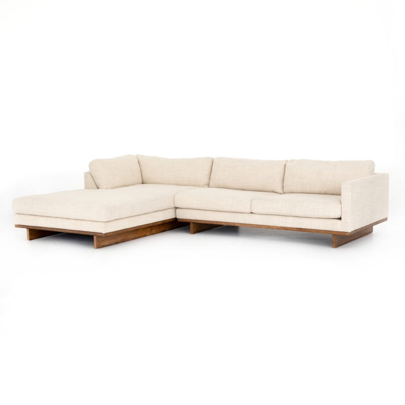 Everly 2-Piece Sectional CKEN-296A6-663P-S2 86" angled view 