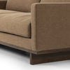 Everly Sofa 100938-005 leg view 