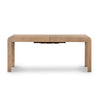 Four Hands Everson 71" Extension Dining Table back view 