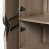 Mercana Excelsior Cabinet interior hardware view 