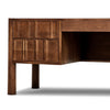 Ezri Desk 241632-001 front facing leg and drawer view 