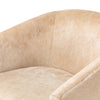 Fae Chair Buff Hair on Hide Seat Cushion Detail Four Hands