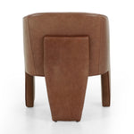 Fae Dining Chair Sonoma Chestnut Back View Four Hands
