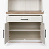 Fairview Bookcase 68478-AB interior shelving view 
