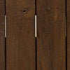Falston Outdoor Extension Dining Table Reclaimed Teak Wood Slats Detail 233365-002
