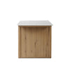Fatima Kitchen Island 248178-001 side view