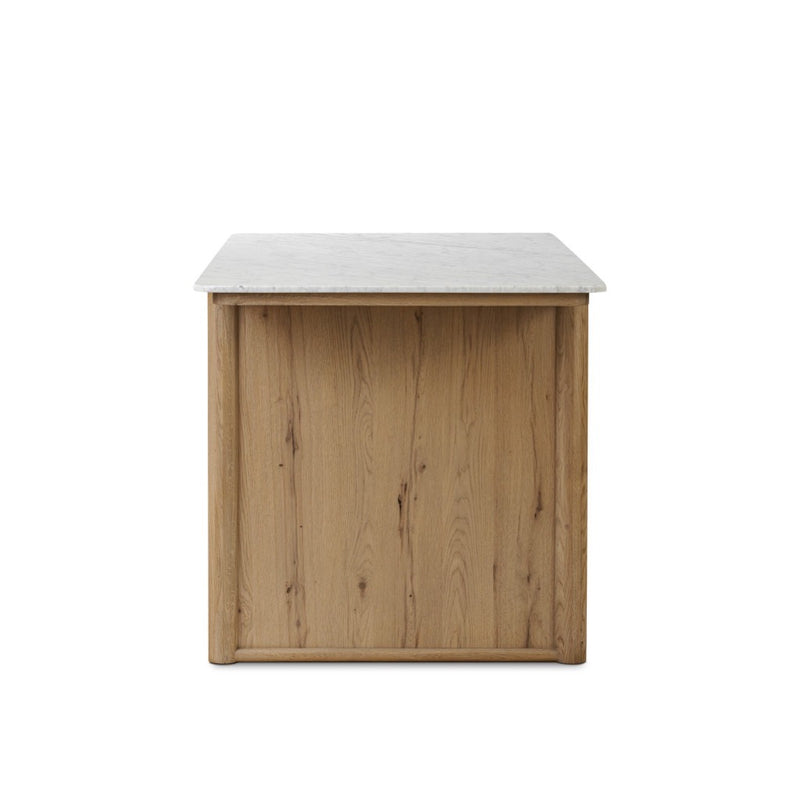 Fatima Kitchen Island 248178-001 side view