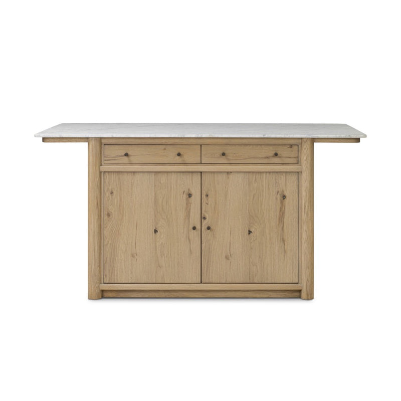 Four Hands Fatima Kitchen Island front view