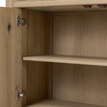 Fatima Kitchen Island 248178-001 interior shelves