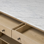 Four Hands Fatima Kitchen Island open drawer