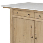 Four Hands Fatima Kitchen Island double door view