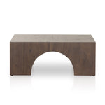 Four Hnads Fausto Coffee Table Smoked Guanacaste Side View