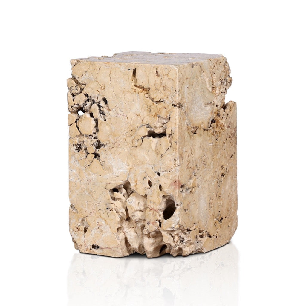 Four Hands Faydon End Table ANGLED VIEW 