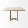 Mercana Faye Square Dining Table front view 