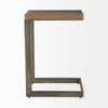 Mercana Faye C Side Table side view 