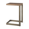 Mercana Faye C Side Table angled view 