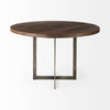 Mercana Faye Round Dining Table side view 
