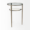 Mercana Felicity End Table angled side view 