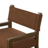 Four Hands Ferris Dining Armchair backrest view 