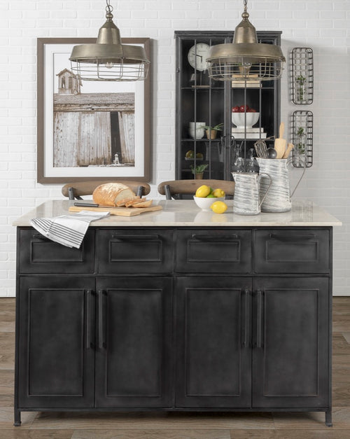 Fieri Kitchen Island 67839-AB staged view 