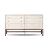 Fiona 6 Drawer Dresser 233278-002 front view 