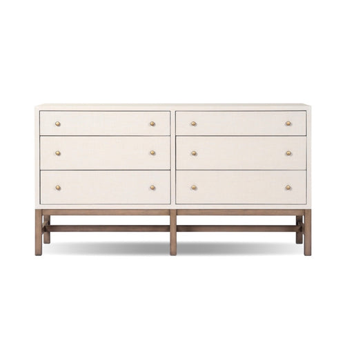 Fiona 6 Drawer Dresser 233278-002 front view 