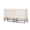 Four Hands Fiona 6 Drawer Dresser angled view 
