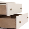 Four Hands Fiona Nightstand side view of drawers 