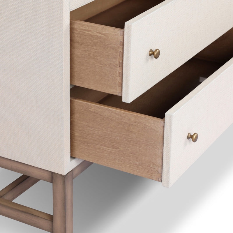 Fiona Tall Dresser 246170-002 pulled out drawer view