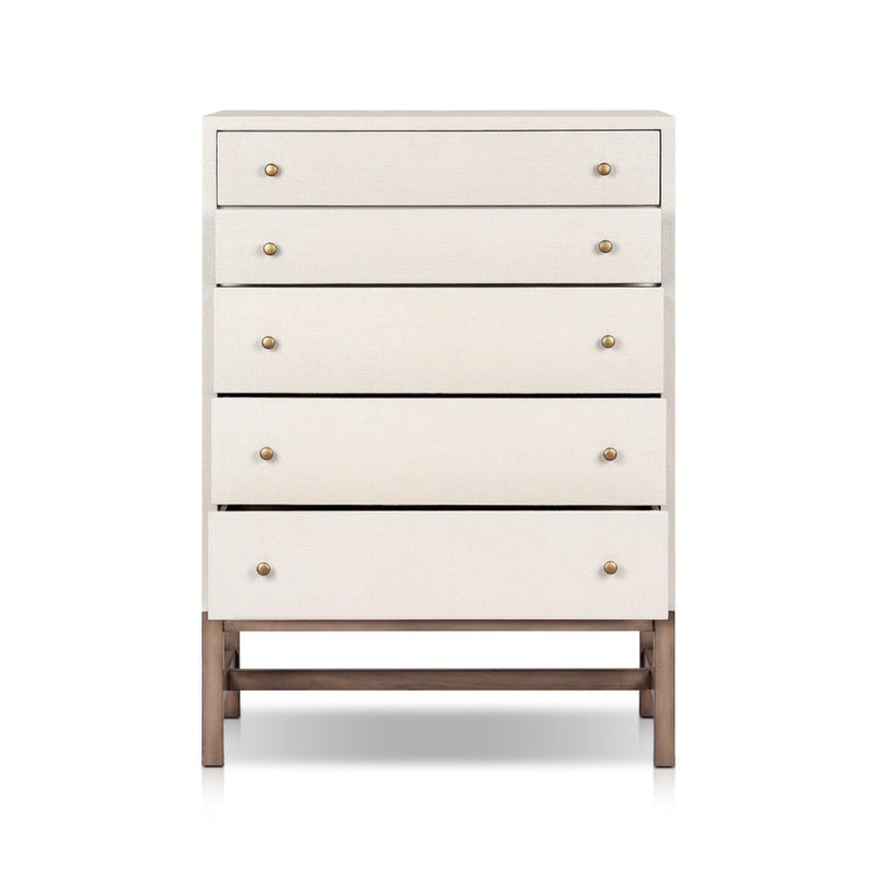 Fiona Tall Dresser 246170-002 front open drawer view