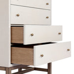 Four Hands Fiona Tall Dresser side view of drawer