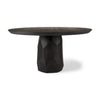 Mercana Fitzgerald Dining Table Dark Brown Angled View 68565-AB