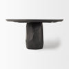 Mercana Fitzgerald Dining Table Dark Brown Side View