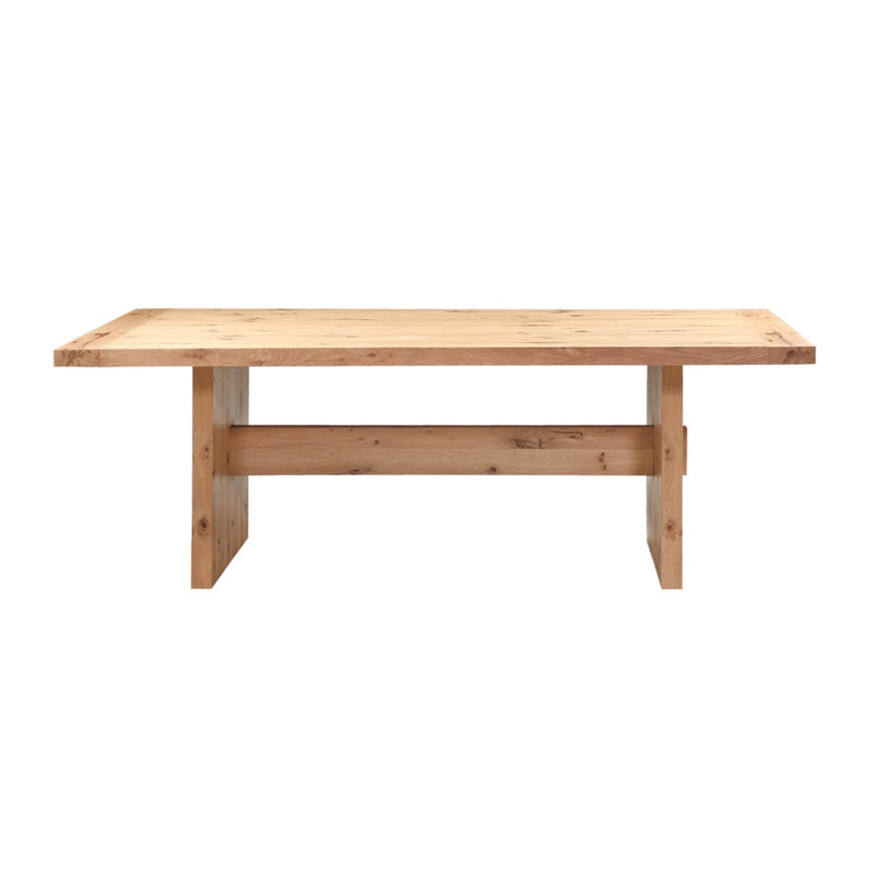 Flagstaff 85" Dining Table FFF-DT85DO front view 