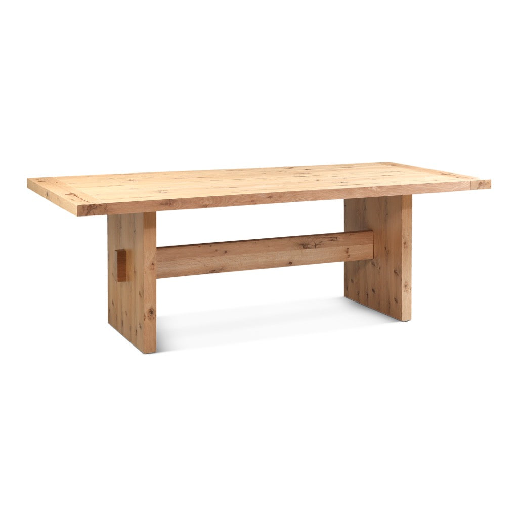 HTD Flagstaff Dining Table - Natural Distressed Oak – Artesanos Design ...