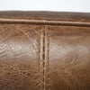 Mercana Flavelle Accent Chair leather seam view 