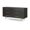 Four Hands Fletcher 6 Drawer Dresser angled view 