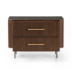 Four Hands Fletcher Large Nightstand Terra Brown Front Facing View