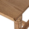 Four Hands Flip Top Console Table corner view 
