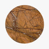 Co.House Designs Francesca Marble Drink Table Brown Marble Top View CH-1003809-IN01-FN-LV-ST-BR